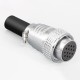 TP28 14 Pin Aviation Connector 4 Hole Flange Mount Straight Female Male Solder Cup