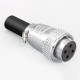 TP28 4 Pin Aviation Female Plug and Male Socket 4 Hole Square Flange Wire Cable Connector