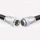 TP28 7 Pin Male and Female Docking Cable Connector Straight Cable Plug