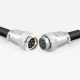 TP28 Straight Cable Plug 8 Pin Male and Female Docking Cable Connector