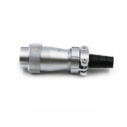 13pin Flange Socket and Straight Plug WF32 series TI+Z Male plug and Female Receptacle