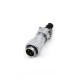 3pin Waterproof Aviation Male Plug and Female Socket WF16 TI+ZI Docking Straight Connector