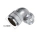 61pin Waterproof Aviation Male Plug and Female Socket TU+Z WF55 series Right Angle Connector