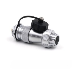 9pin TE Male Plug and ZM Female Receptacle WF20 series Aviation Waterproof Connector