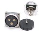 Aviation Circular Waterproof Male Plug and Female Socket TE+Z WF55/4pin Straight Connector