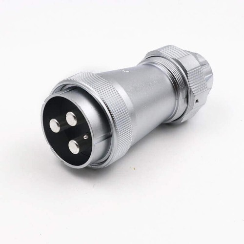 Aviation Circular Waterproof Male Plug and Female Socket TE+Z WF55/4pin Straight Connector