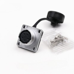 Aviation Male Plug and Female Jack WF16/5 pin Right Angle TV/Z Waterproof Circular Connector