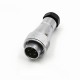 Aviation Male Plug and Female Jack WF16/5 pin Straight TA/Z Waterproof Connector