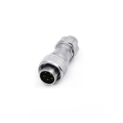 Aviation Male Plug and Female Jack WF16/5 pin Straight TE+ZE docking Waterproof Circular Connector