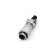 Aviation Male Plug and Female Jack WF16/5 pin Straight TI+ZI docking Waterproof Connector