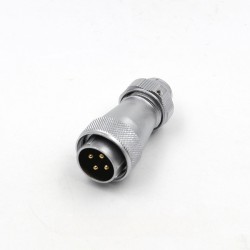 Aviation Male Plug and Female Jack WF24/4 pin Straight TE+ZE docking Waterproof Circular Connector