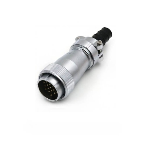 Aviation Male Plug and Female Socket WF32/19 pin Straight TI+ZI docking Waterproof Connector