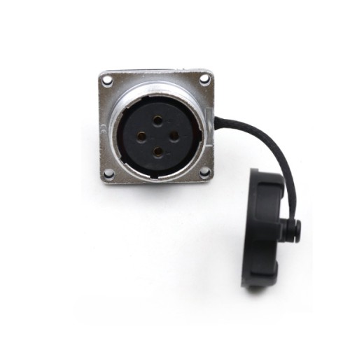 Aviation Waterproof Connector WF28/4pin TV/Z Bending Right Angle Male Plug and Female Receptacle