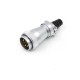 Male Plug and Female Receptacle Aviation Connector 9pin TI+ZG WF40 series Aviation Waterproof Connec