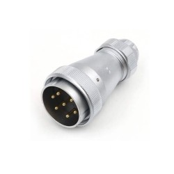 Male Plug and Female Socket WF48/7 pin Straight TE+ZE docking Aviation Waterproof Circular Connector