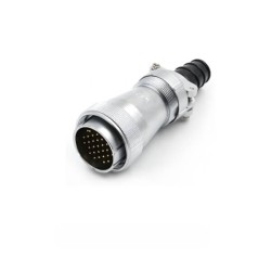 Straight Male Plug and Flange Female Receptacle WF40-31pin TI+Z series Aviation Waterproof Connector