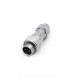 WF16/2pin Male Plug and Female Jack TE+ZE docking Straight Aviation Circular Connector