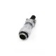 WF16-9pin Aviation Connector Docking Straight TI+ZI Male Plug and Female Socket Waterproof