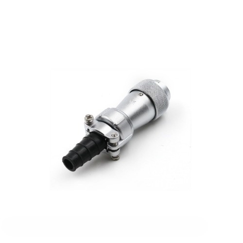 WF20-6pin TI Plug Male Plug with cable clamping plates Straight Waterproof Aviation Connector