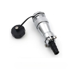 WF24-10pin TI+ZM Male Plug and Female Socket Waterproof Aviation Electrical Connector