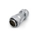 WF28/10pin Straight docking Male Plug and Female Receptacle TE+ZE Aviation Waterproof Connector