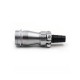 WF28-4pin Aviation Connector Docking Straight TI+ZI Male Plug and Female Socket Waterproof