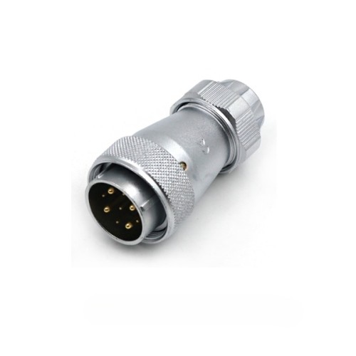 WF28/9pin Male Plug and Female Socket TE+Z Straight Aviation Circular Waterproof Connector