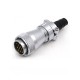 WF28 series 17pin Male Plug and Female Socket TI+ZI Straight Docking Aviation Waterproof Connector