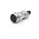 WF40/15pin Aviation Waterproof Connector Docking Straight TI+ZI Male Plug and Female Socket