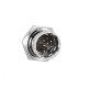 YC12 Series 9 Pin Formal Mount female Plug Male Socket Avation Push-Pull Quick Lock