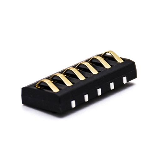 4.0MM Pitch 6 Pin 4.0H PCB Mount Mobile Phone Lithium Battery Connector