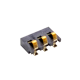 Battery Charger Connector Plug 3 Pin SMT Male Golden PCB Mount PN2.5