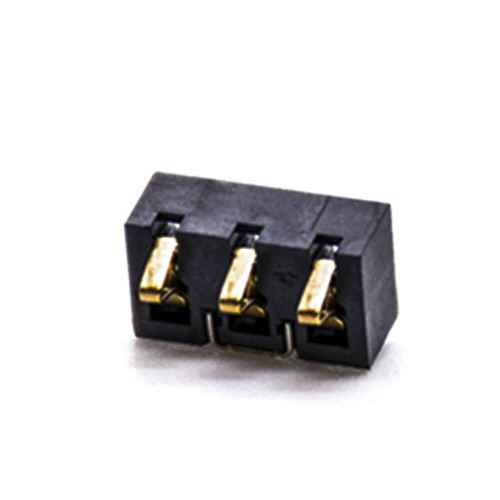 Battery Connection Series Pitch 3.0MM Gold Plating 3 Pin Power Supply Connection Shrapnel