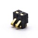 Battery Connector Gold Plating 2 Pin PCB Mount 3.0H 2.5MM Pitch