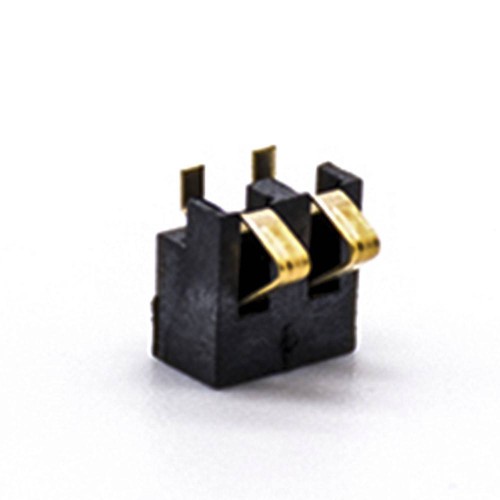 Battery Connector Gold Plating 2 Pin PCB Mount 3.0H 2.5MM Pitch