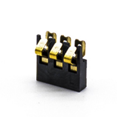 Battery Connector Pin 3 Pin 2.0MM Pitch PCB Mount Power Supply Connection Shrapnel