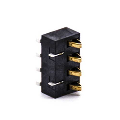 Battery Connector Plate 4 Pin 2.5MM Pitch 5.4H PCB Mount Battery Contact Shrapnel