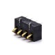 Battery Connector Plate 4 Pin 2.5MM Pitch 5.4H PCB Mount Battery Contact Shrapnel