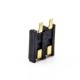 Battery Holder 2 Pin 2.5MM Pitch Gold Plating SMT Mobile Phone Lithium Battery Connector