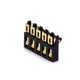 Battery Holder Lithium Ion Connector 2.0MM Pitch Gold Plating 5 Pin Battery Contacts