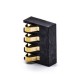 Battery Holder Lithium Ion Connector PCB Mount Gold Plating 3.0H 4 Pin 2.5MM Pitch