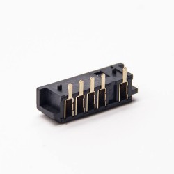 Battery Socket PH2.5 5 Pin Female Right Angle Left Fool-Proof Laptop Battery Connector