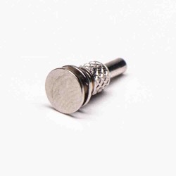 Coaxial Pogo Pin Connector Brass Plug-in Nickel Plating Straight Solder Shaped Series