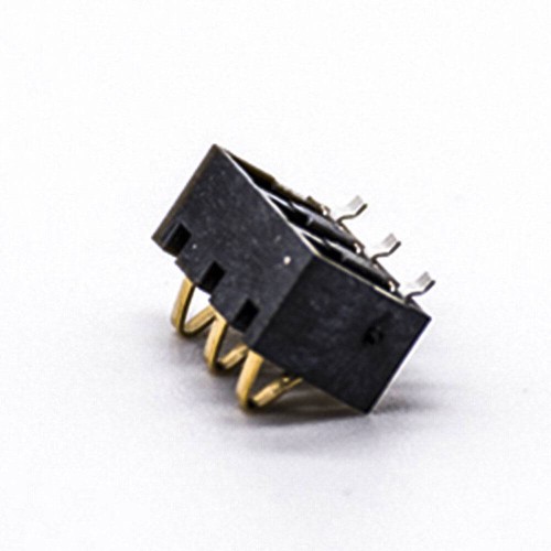 Lithium Batteries Battery Connector 3 Pin PCB Mount Gold Plating 3.0MM Pitch