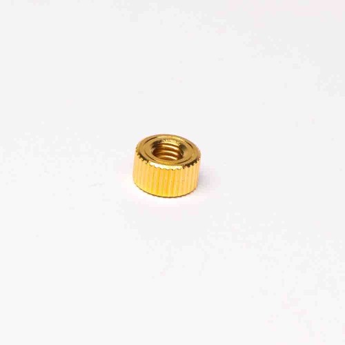 Nut Hardware Brass Surface Rolling Pattern