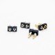 Pogo Pin Connectors Plug-in Gold Plating Brass 2 Pin Solder Shaped Series