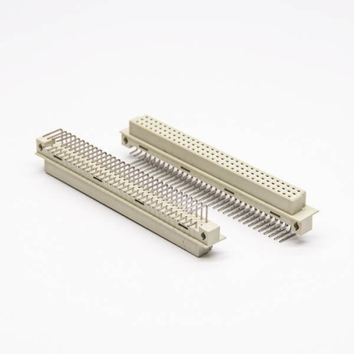 Din 41612 Female Connector 32 Pin Right Angle Rows A+C PCB Mount Female Panel Receptacles