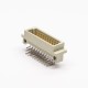 Din 41612 Pcb Connector 30 Pin Right Angle A+B+C Three Rows Pcb Mount Male Panel Receptacles