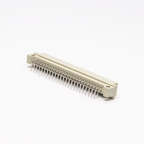 Din 41612 PCB Connector Male PH2.54mm 48PIN（A+B）Angled European Socket Through Hole