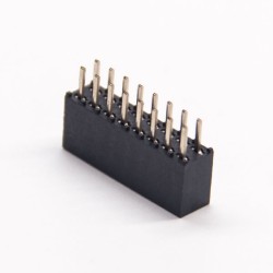 10pcs Dual Row Female Header 16 Pin PCB Mount 180 Degree 2.54mm Picth